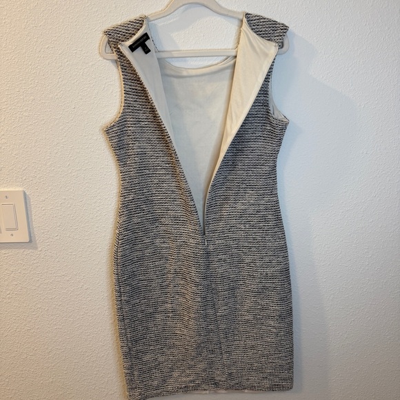 Banana Republic Textured Tweed Sheath Dress Size 4 Office Career Workwear Chic - Picture 8 of 9